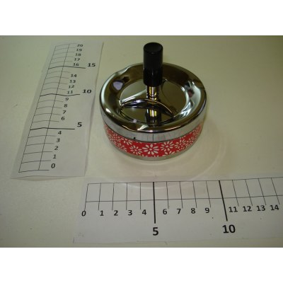Пепельница Металл самоочистка средняя 901-3 \67CL-A84\ \120