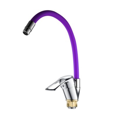 Смеситель для кухни DNE8-KP-305 Фиолетовый гибкий /12