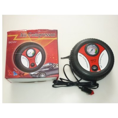 Компрессор авто DC12V 260PSI, 3 насадки
