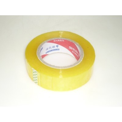 Клейкая лента прозрачная 45*100/40 желтый /6/36 2504-26