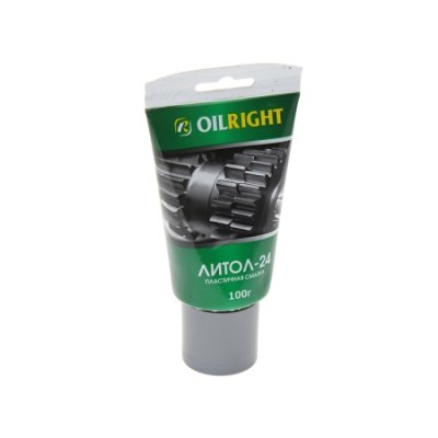 Смазка ЛИТОЛ-24 OIL RIGHT 100гр /15 арт.6001