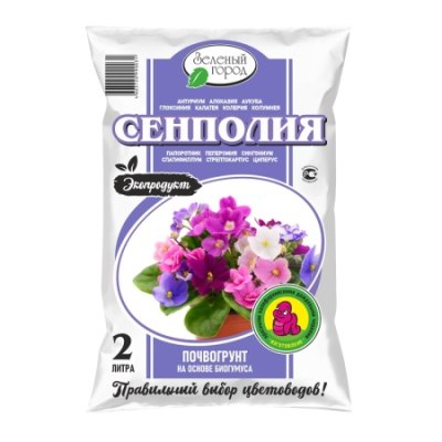 Грунт на основе биогумуса Цветочный ПАЛЬМА 4л ЗГ /10/300
