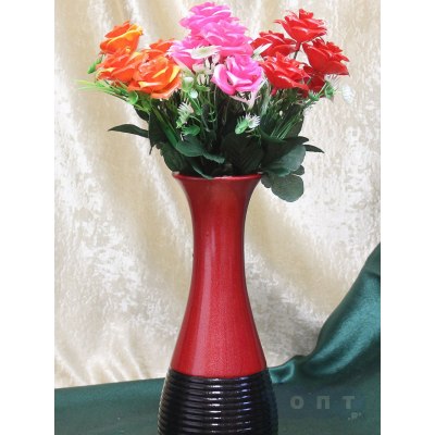 Цветок искусственный 25-113Н  Роза пластик S-0  \40