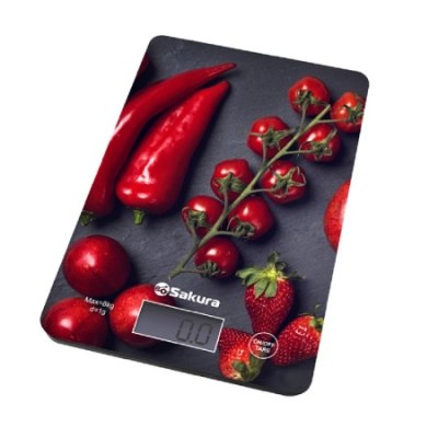 Весы кухонные 8кг электронные SA-6077BS/20