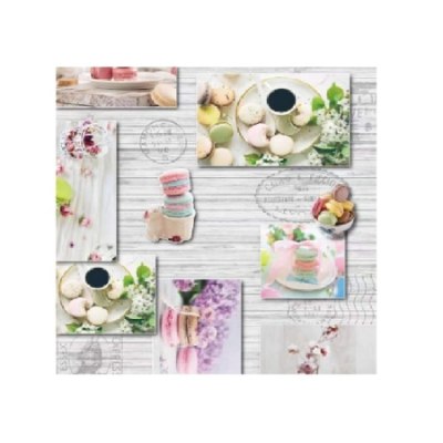 Клеенка DEKORELLE GLANCE 258 ПВХ на нетканной основе 1,4*20м