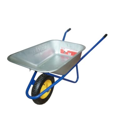Тачка СТРОЙ /1 кол/ WB6430 СИНЯЯ /100л /16*4.00-8