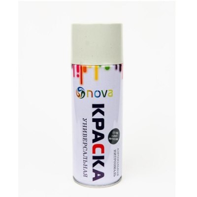 Краска аэрозоль Nova №22 450мл (Серая) /24