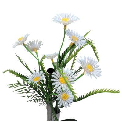 Цветок искусственный 25-109Н  Ромашка пластик Н-75  \40