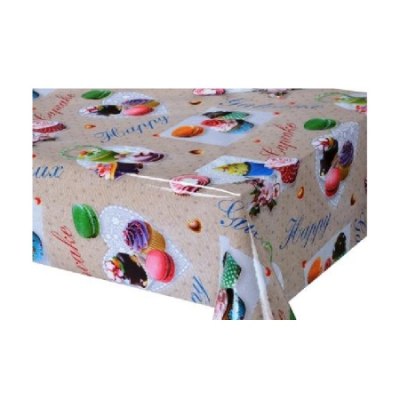 Клеенка DEKORELLE GLANCE 124 ПВХ на нетканной основе 1,4*20м