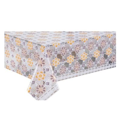 Клеенка DEKORELLE Lace Gold/Silver 013 АЖУРНАЯ 1,37*20м