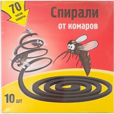 От комаров спирали Надзор 10шт без запаха spir60e /60