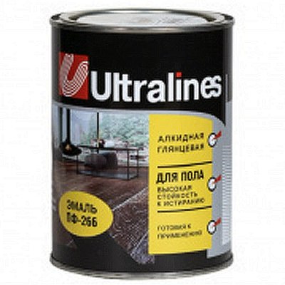 Эмаль д/пола Ultra lines ПФ-266 светлый орех 0,8кг \14