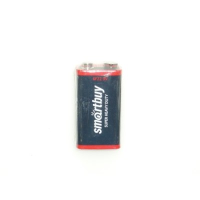 Батарейки Smartbuy R6F22 Крона /1/10/400