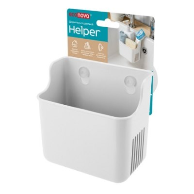 Держатель подвесной на присосах EcoNova HELPER 127*90*124мм /19 арт4332270
