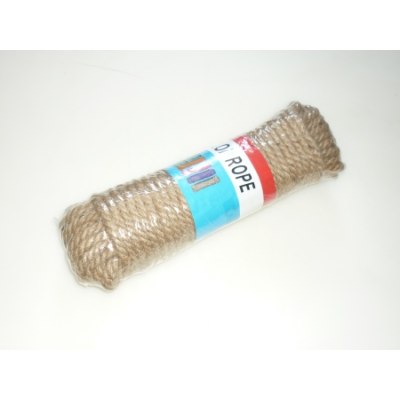 Верёвка джутовая d8*20м (канат) /50