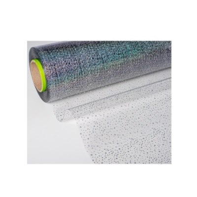 Клеенка DEKORELLE силикон 209-S 0,6м*0,7мм*20м блестки