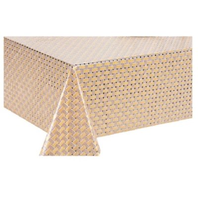 Клеенка DEKORELLE Lace Gold/Silver 011 АЖУРНАЯ 1,37*20м