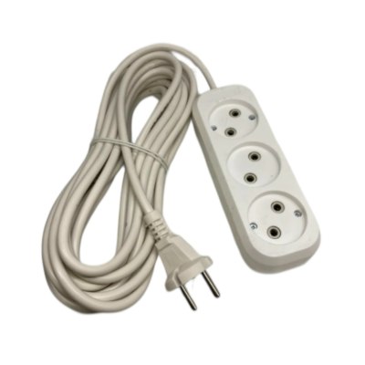 Удлинитель 3гн. 7м Стандарт+выключ. ПВС 2*0,75 10А/25