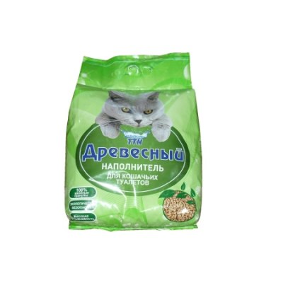 Наполнитель для кошачьего туалета Древесный 10л /120