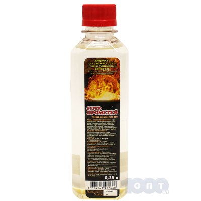 Жидкость для розжига SUPER ПРОМЕТЕЙ с дозатором 0,25л \32