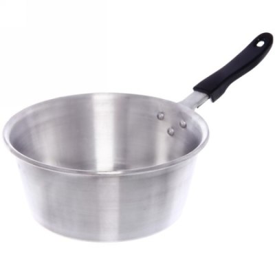 Ковш алюм 1,0л походный 17*7см с черной ручкой