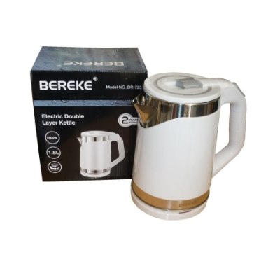 Чайник эл. BEREKE 1,8л BR-723 WT белый /12