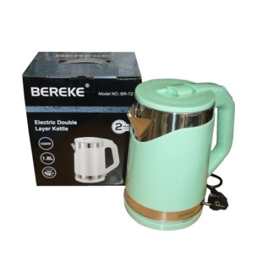 Чайник эл. BEREKE 1,8л BR-723 GR зеленый /12