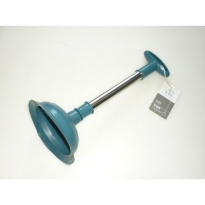 Вантуз резиновый с нерж ручкой 4W-288 /120