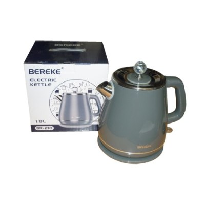 Чайник эл. BEREKE 1,8л BR-210 Серый /12