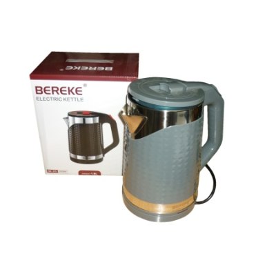 Чайник эл. BEREKE 1,8л BR-315 Серый /12