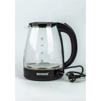 Чайник эл. BEREKE 2,0л BR-504 стекло Черный /12