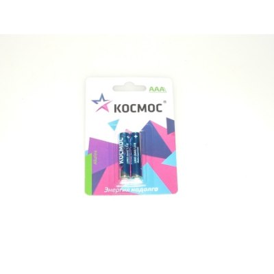 Батарейки Космос LR03 блистер /2/24