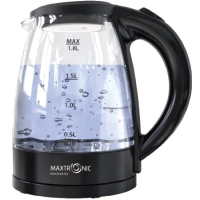 Чайник эл. MAXTRONIC MAX-412 1,8л стекло /12