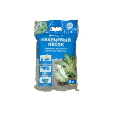 Песок кварцевый 5кг БиоМастер /5