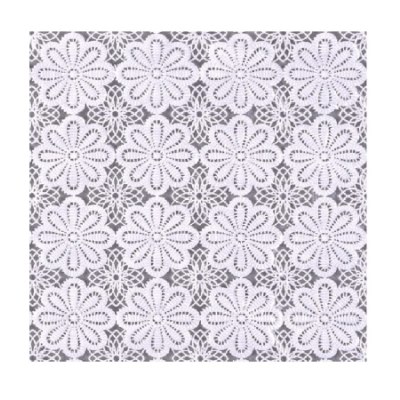 Клеенка DEKORELLE Lace 060 АЖУРНАЯ белый 1,32*22м