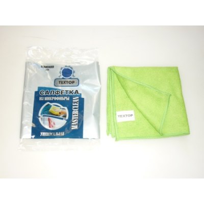 Салфетка Микрофибра 29*29см Textop Standard 1шт Т197 /100