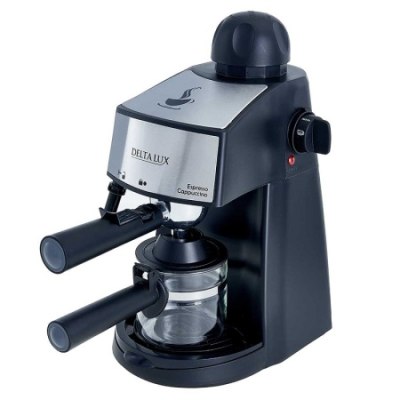 Кофеварка DELTA LUX DL-8151К рожковая/4