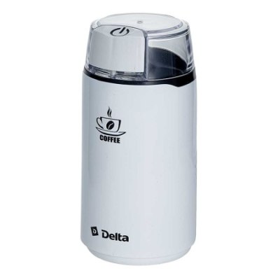 Кофемолка эл.DELTA DL-087К белая: 250 Вт/8