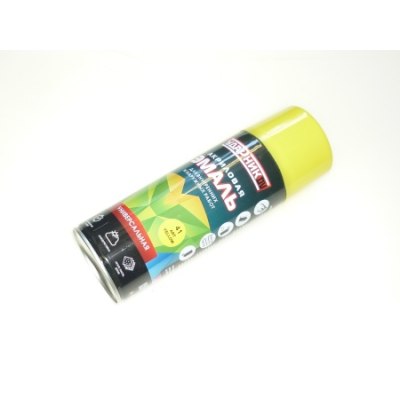 Краска аэрозольная Ударник №41 520мл*300гр 'ART YELLOW' ярко-желтый /12