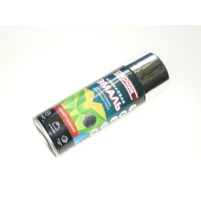 Краска аэрозольная Ударник №318 520мл*300гр 'BRIGHT CHROME' яркий хром /12