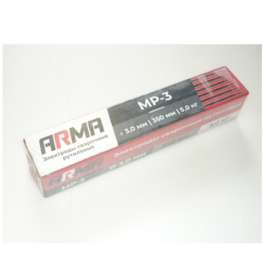 Электроды ARMA MP-3 3,0*350мм (5кг)