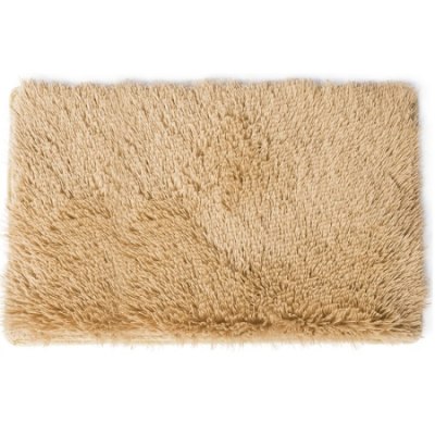 Коврик в ванную комнату 60*100см AQUADOMER Fluffy Флаффи бежевый FLF8 1/50