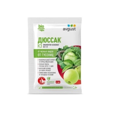 От вредителей ДЮССАК 4мл Август /200