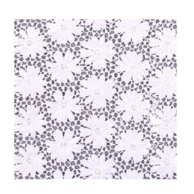 Клеенка DEKORELLE Lace 001 АЖУРНАЯ белый 1,32*22м