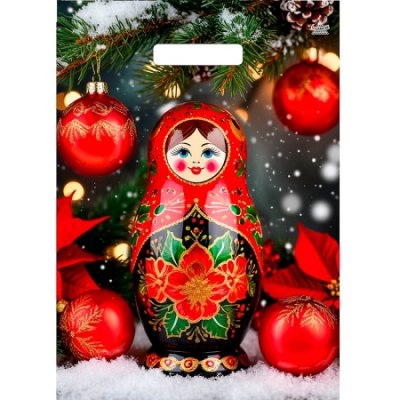 Пакет вырубной 400*310*0,060 Ламинат Мандарины /50/500