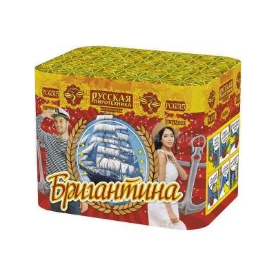 РС6515 Салют 'Бригантина' СВИСТ (0,8'х36) 1/12/1
