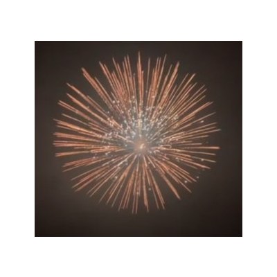 SH 0701 7' Flower wave chrys to green strobe with white strobe pistil (L4) 4/1
