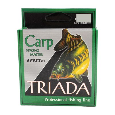 Леска TRIADA carp strong master 100м 0,16мм