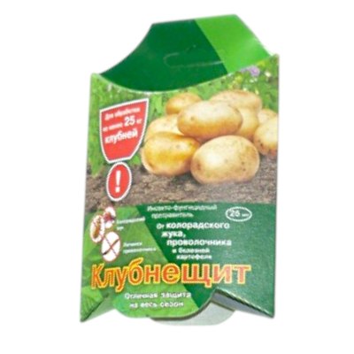 Клубнещит от колорадск. жука, проволочника и болезней картофеля 10мл /100