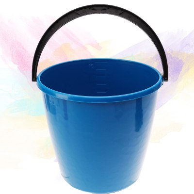 Ведро пластмассовое 10л Дачное с мерной шкалой цв.ассорти НАМУС \10/20